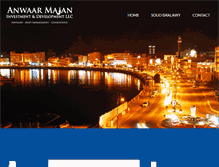 Tablet Screenshot of anwaarmajan.com